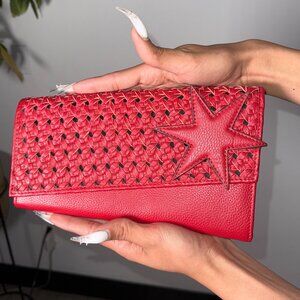Lodis Red Clutch Purse